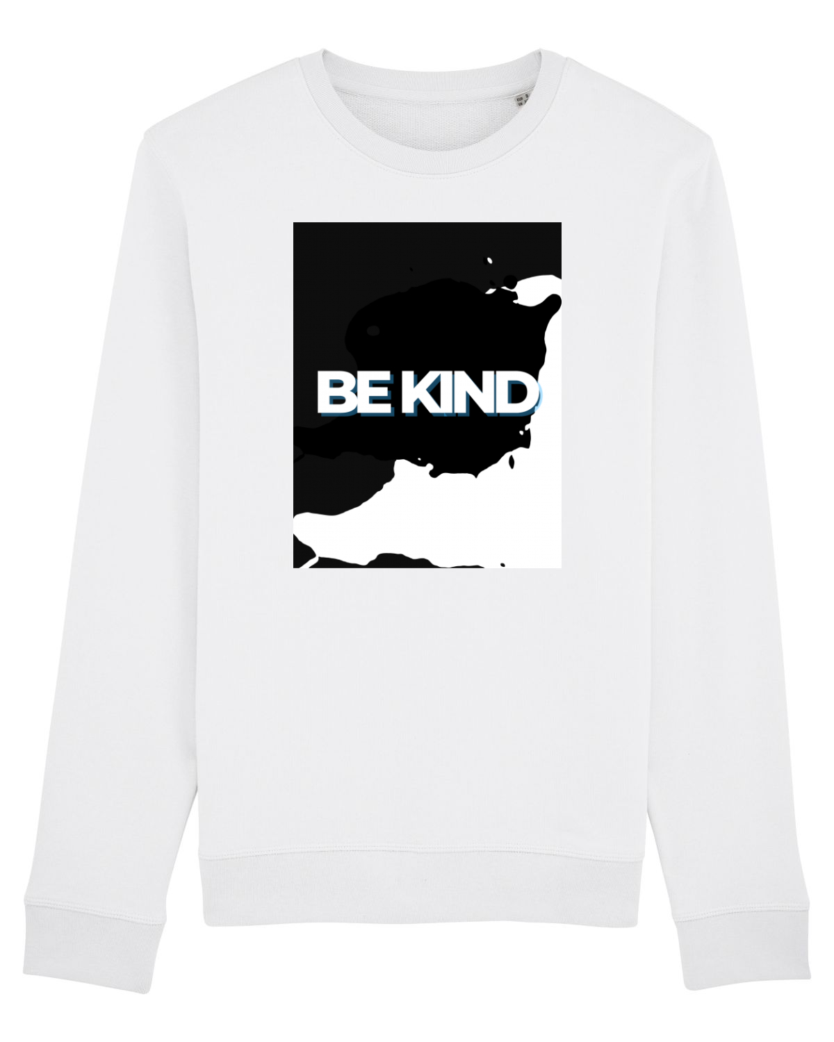 Bluză mânecă lungă Unisex Rise White