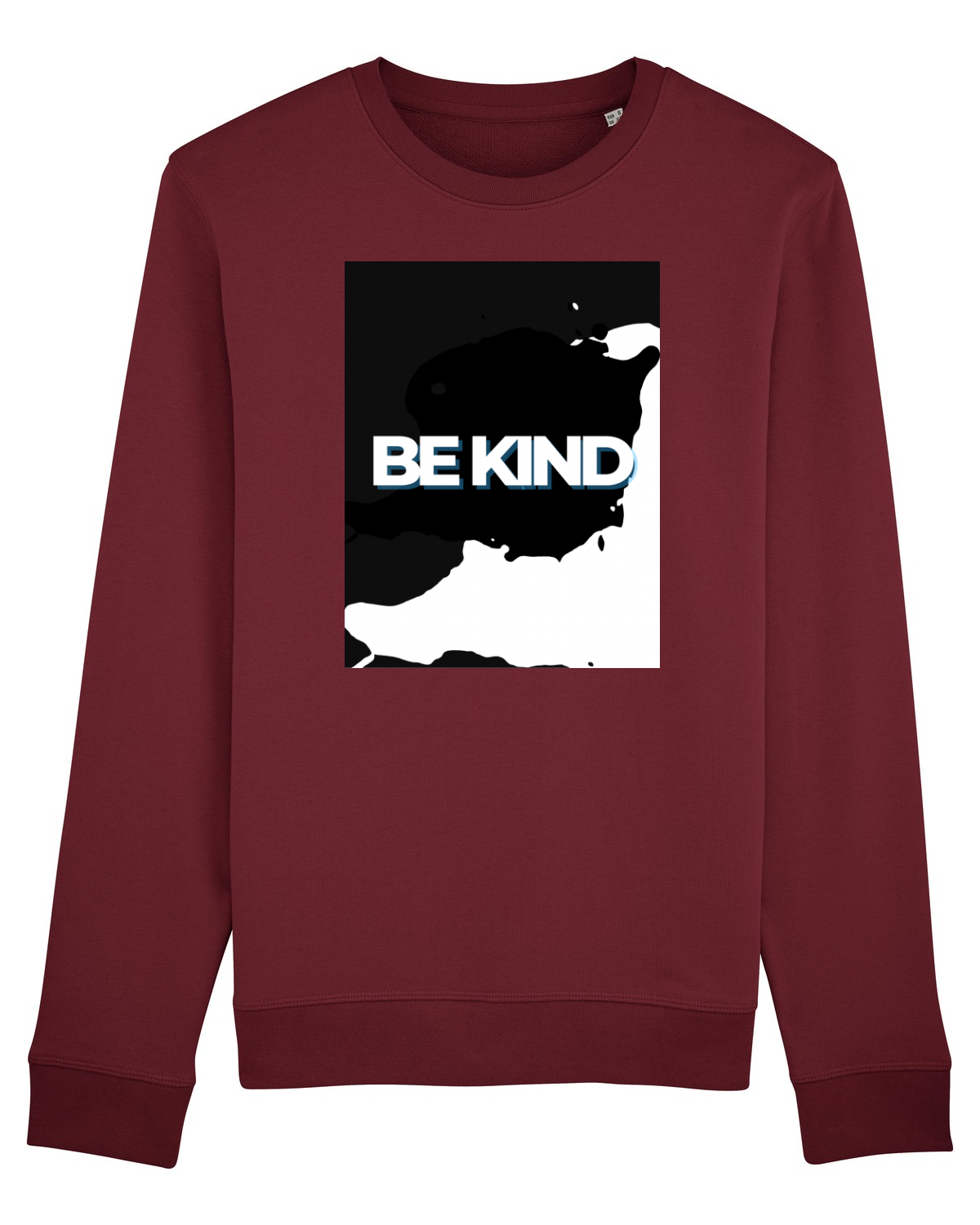 Bluză mânecă lungă Unisex Rise Burgundy