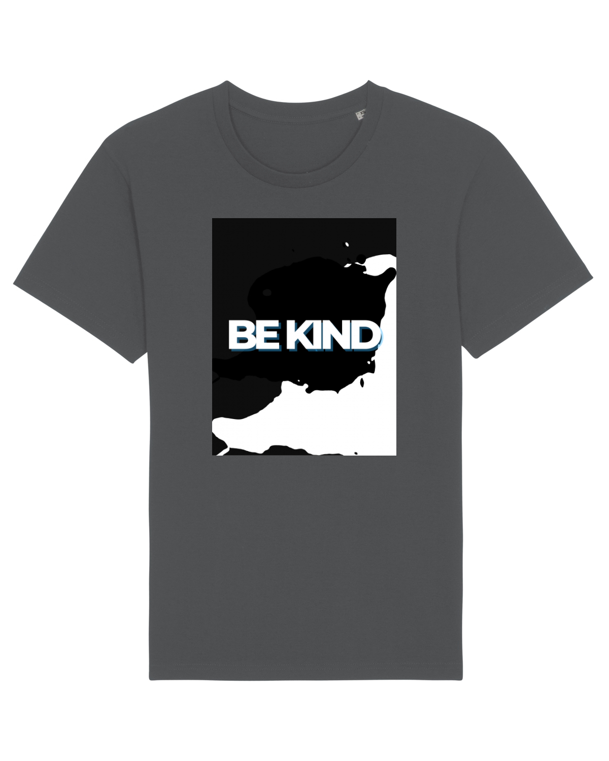 Tricou mânecă scurtă Unisex Rocker Anthracite