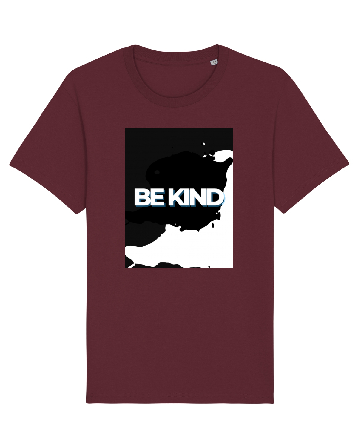 Tricou mânecă scurtă Unisex Rocker Burgundy