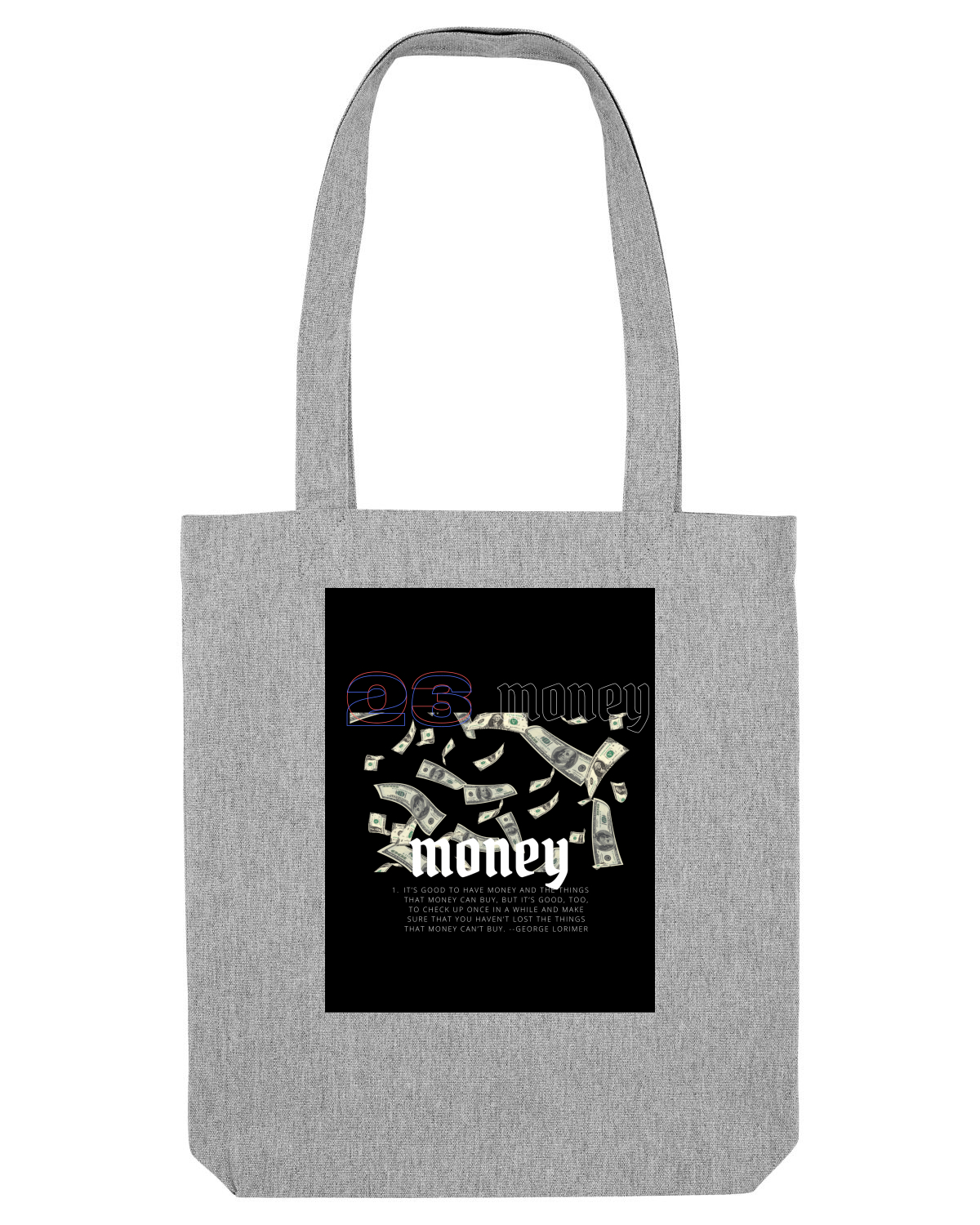 Sacoșă textilă Heather Grey