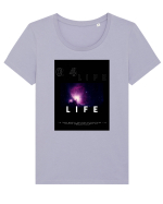 life2 Tricou mânecă scurtă guler larg fitted Damă Expresser