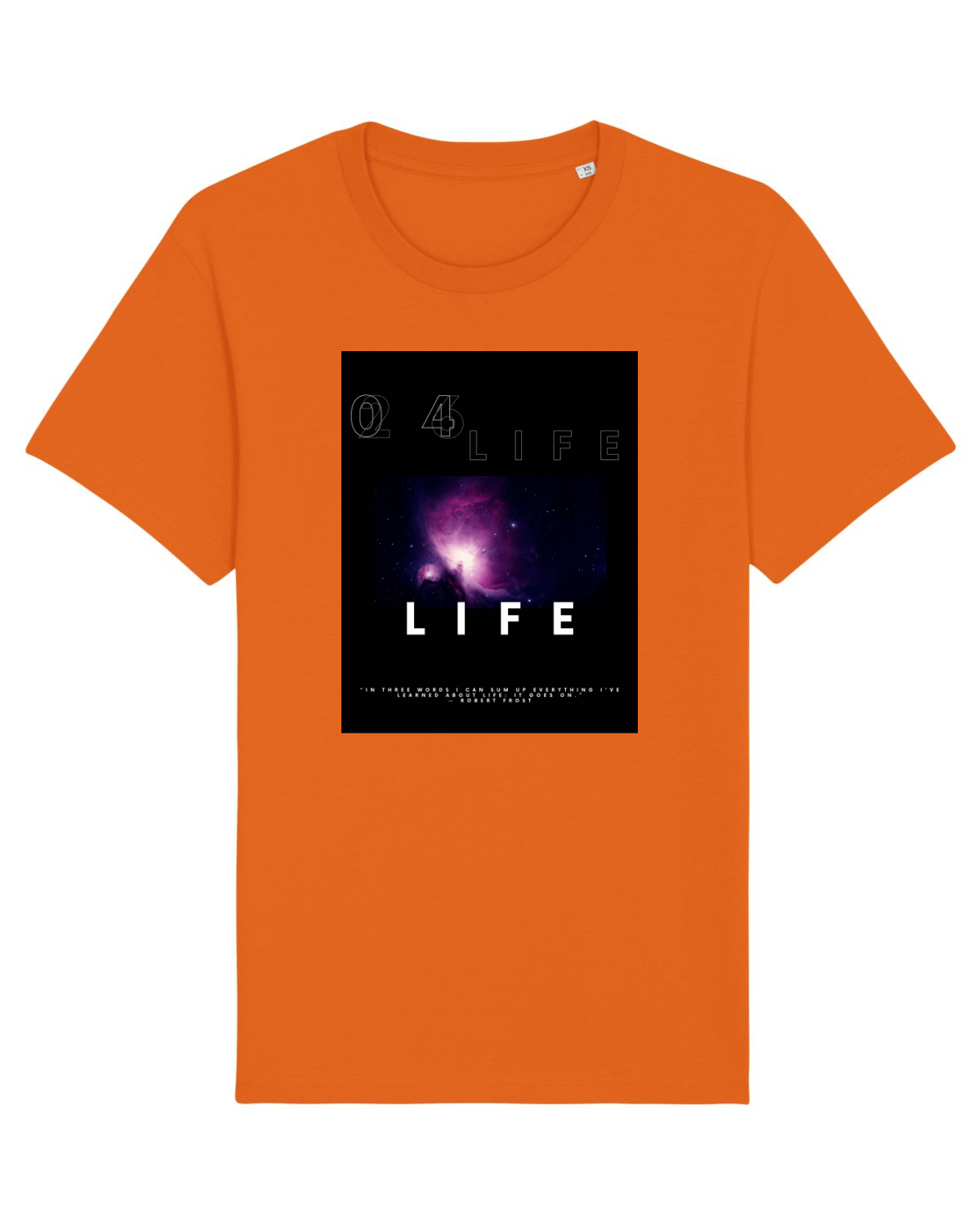 Tricou mânecă scurtă Unisex Rocker Bright Orange