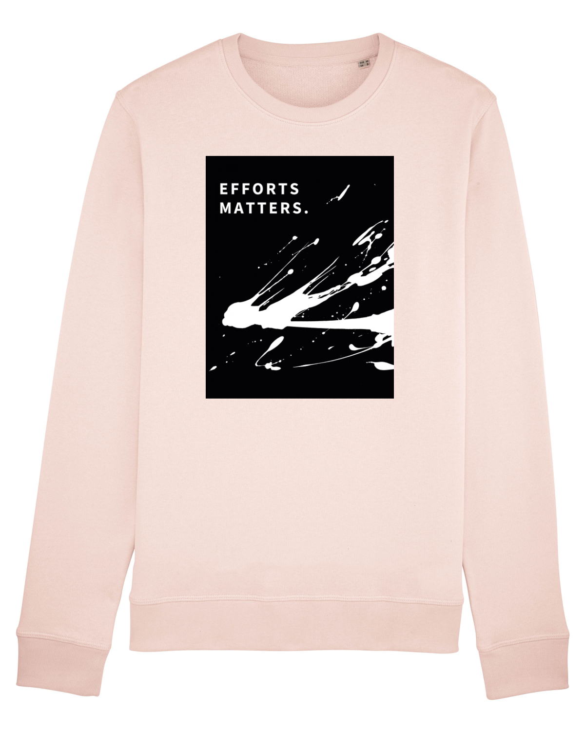 Bluză mânecă lungă Unisex Rise Candy Pink