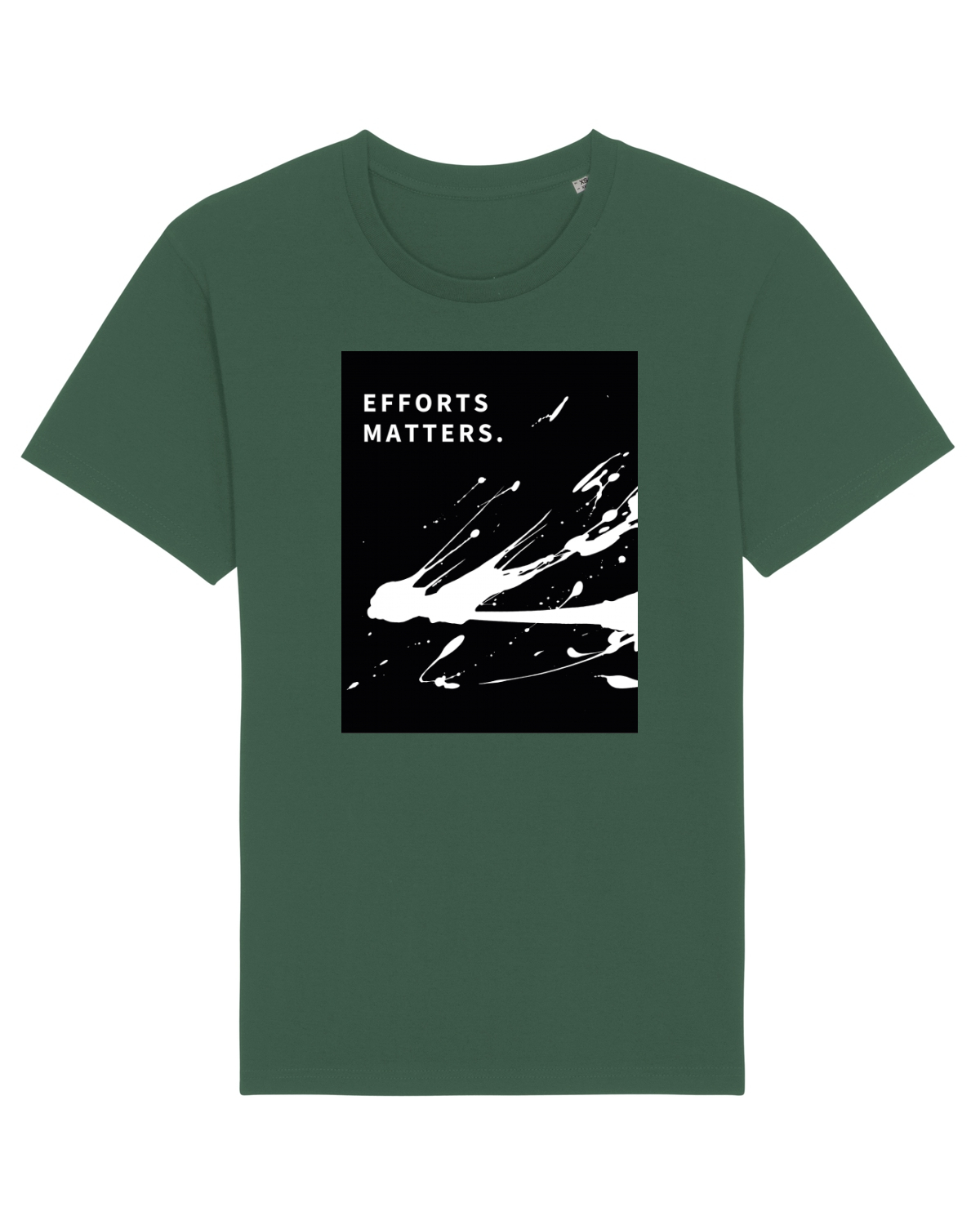 Tricou mânecă scurtă Unisex Rocker Bottle Green