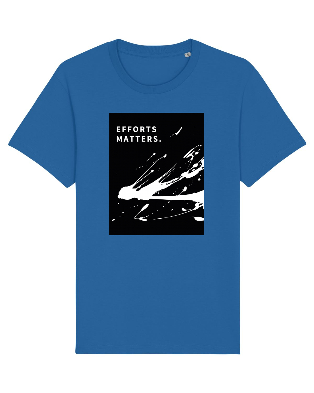 Tricou mânecă scurtă Unisex Rocker Royal Blue