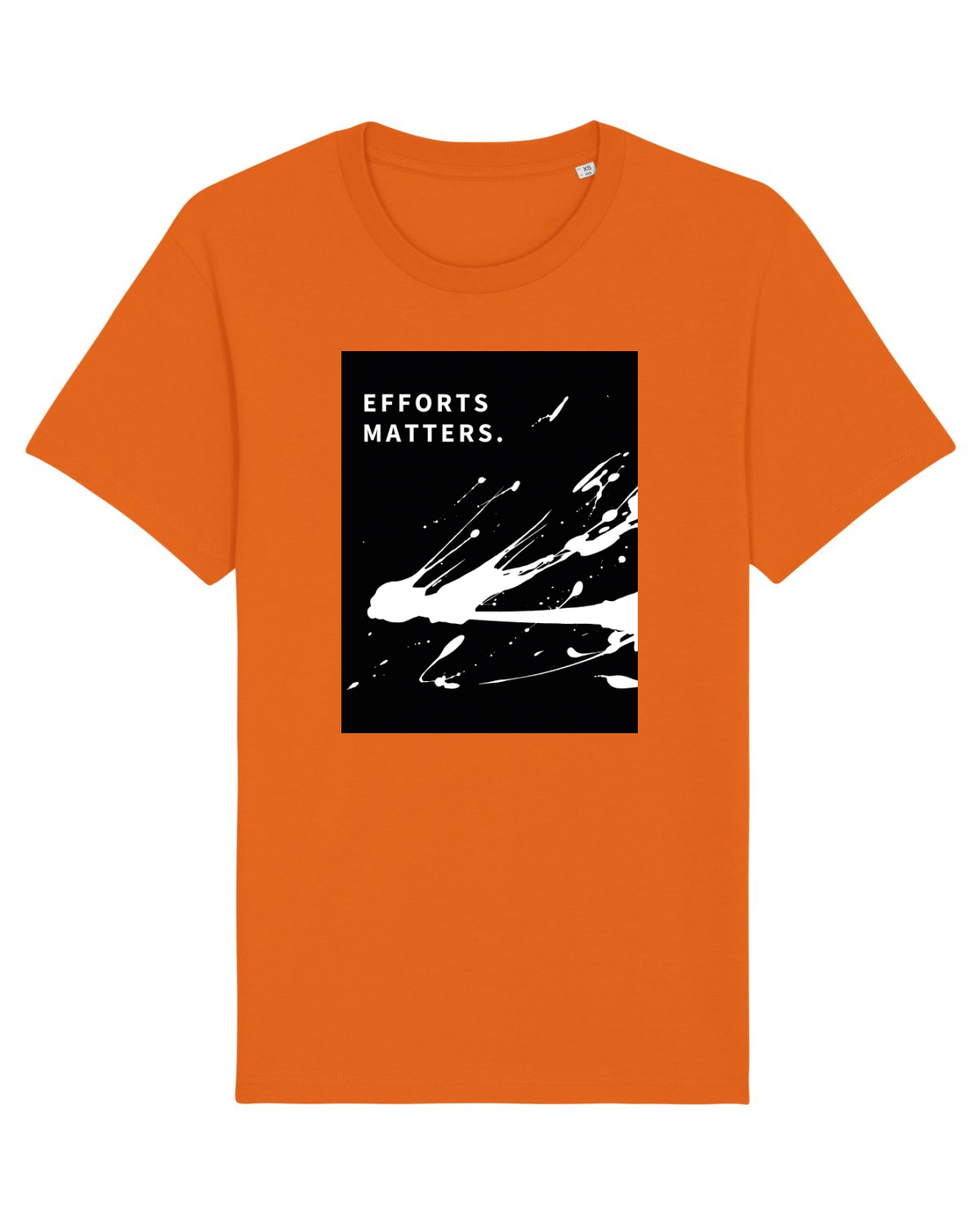 Tricou mânecă scurtă Unisex Rocker Bright Orange