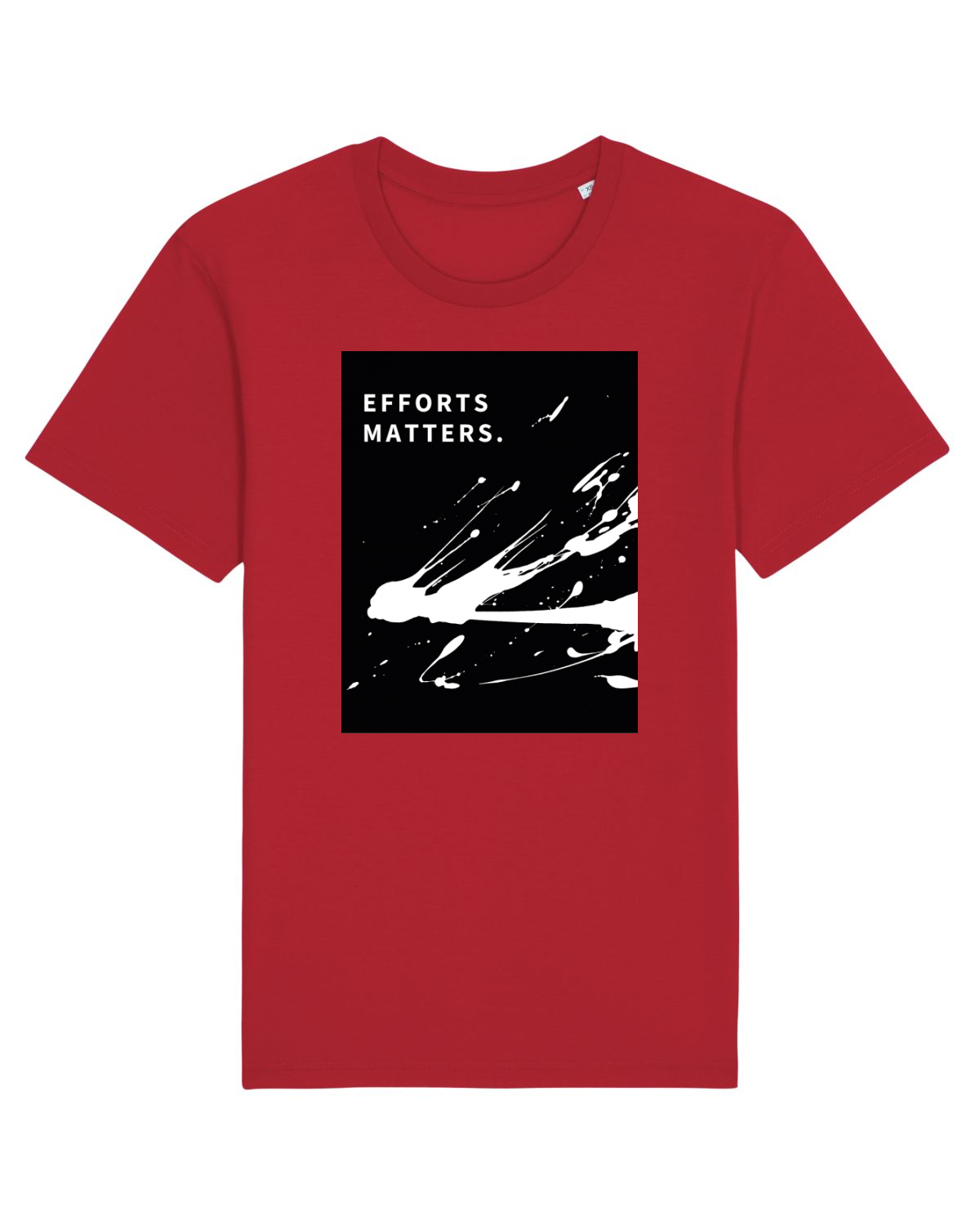 Tricou mânecă scurtă Unisex Rocker Red