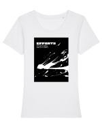 efffort matters Tricou mânecă scurtă guler larg fitted Damă Expresser