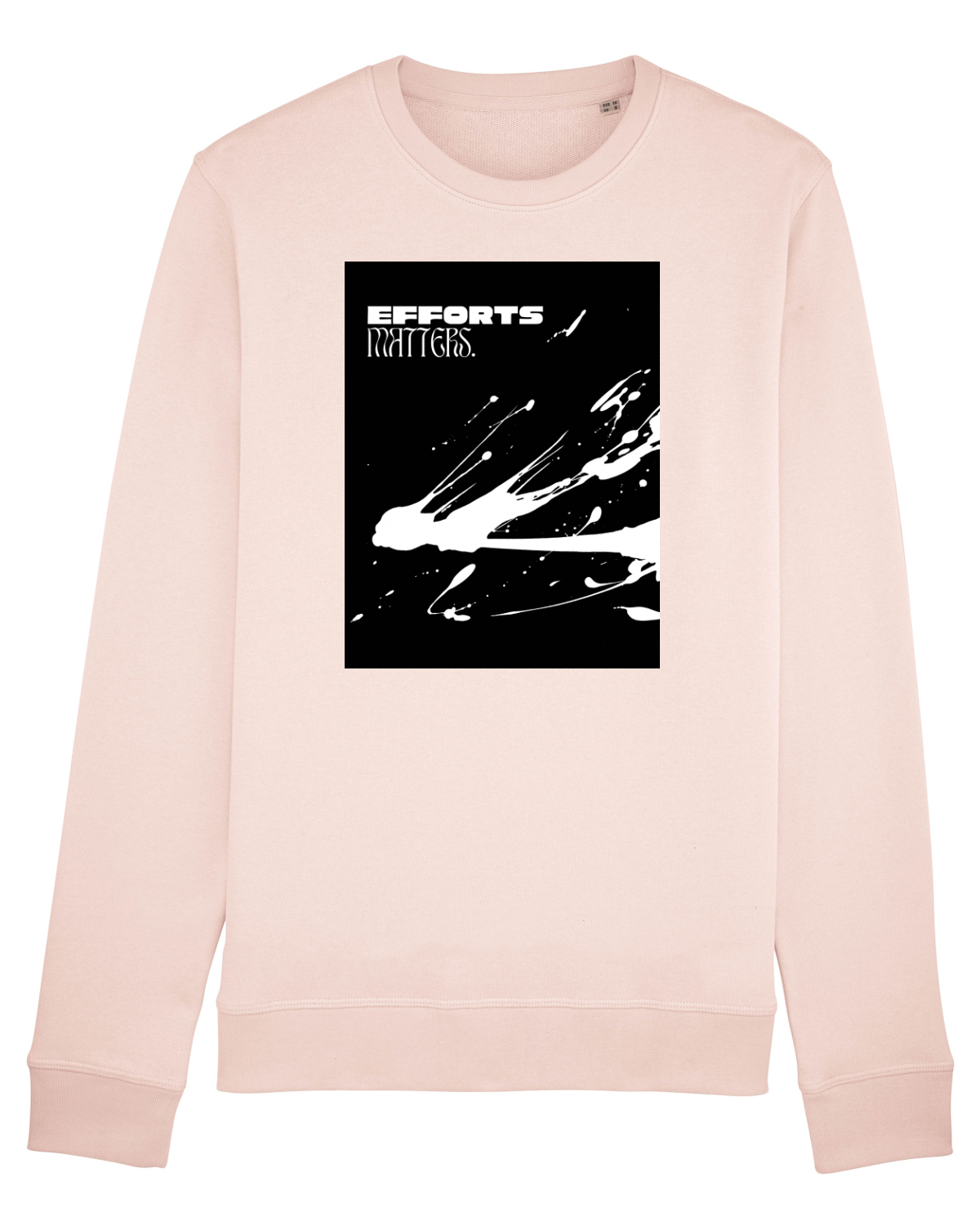 Bluză mânecă lungă Unisex Rise Candy Pink