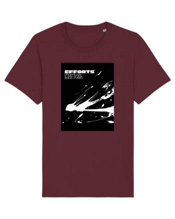 efffort matters Burgundy