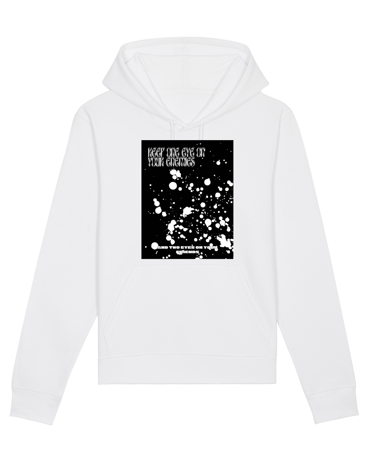 Hanorac Unisex Drummer White