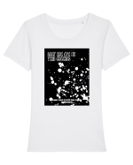 keep one eye on your enemies... Tricou mânecă scurtă guler larg fitted Damă Expresser