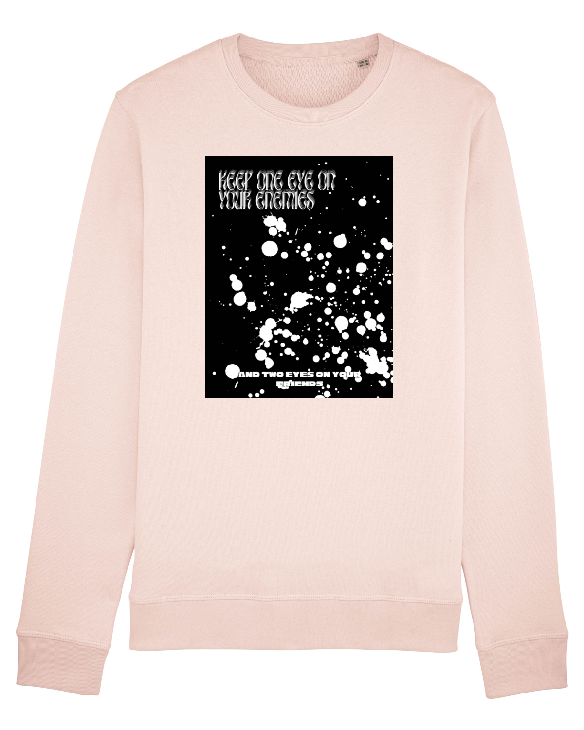 Bluză mânecă lungă Unisex Rise Candy Pink