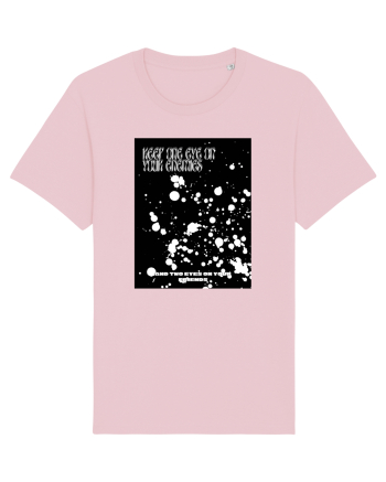 keep one eye on your enemies... Cotton Pink