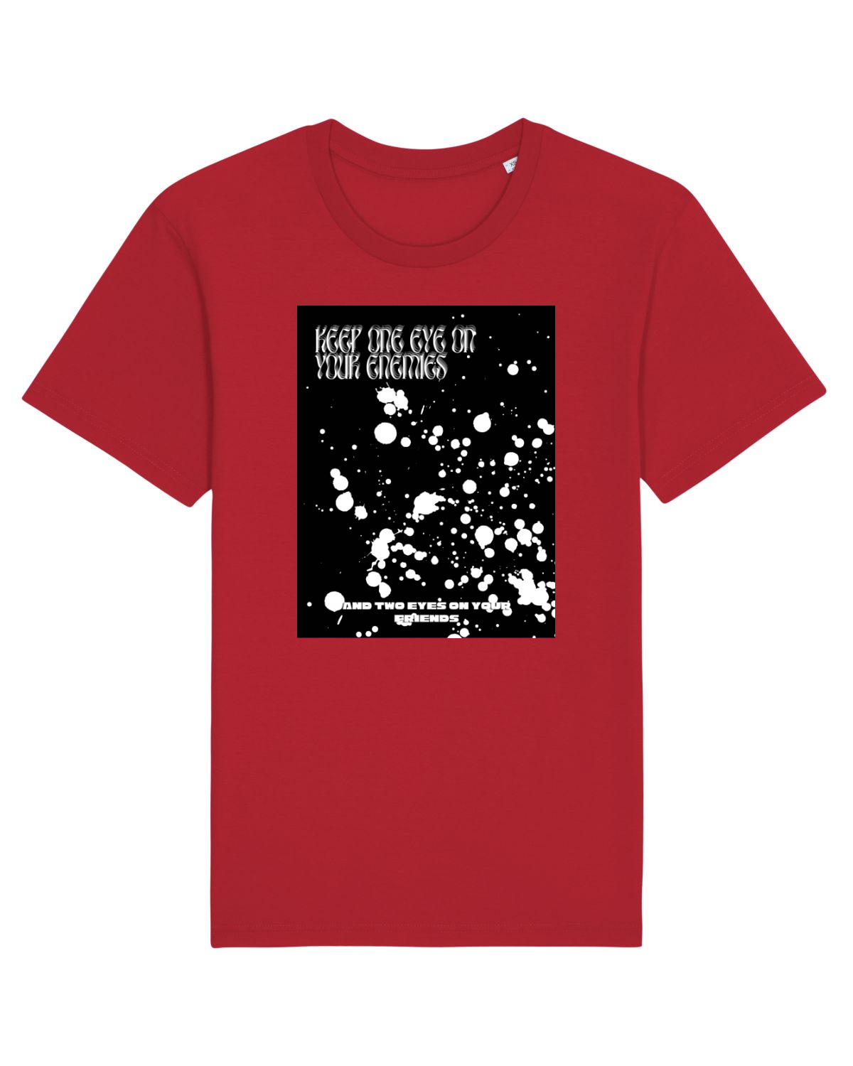Tricou mânecă scurtă Unisex Rocker Red