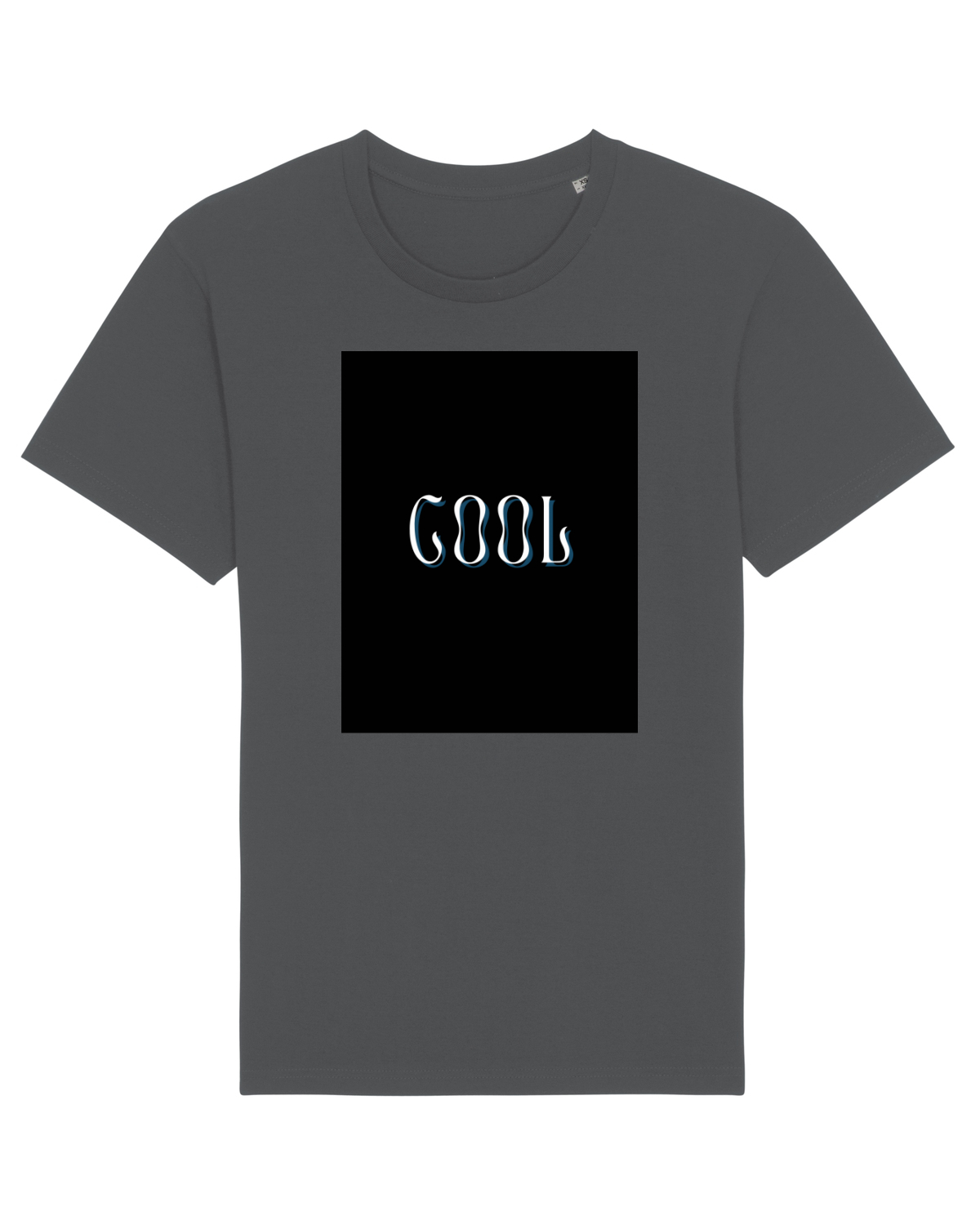 Tricou mânecă scurtă Unisex Rocker Anthracite