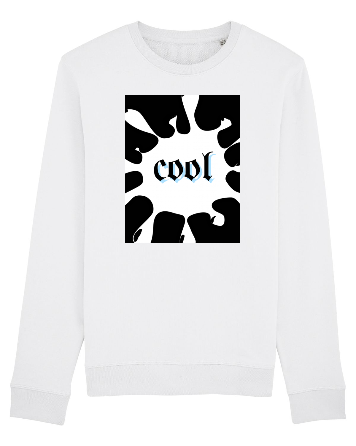 Bluză mânecă lungă Unisex Rise White