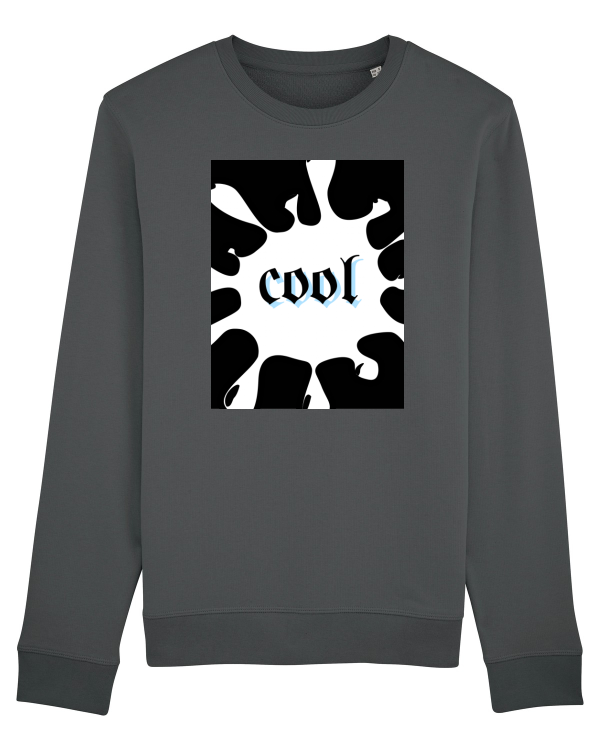 Bluză mânecă lungă Unisex Rise Anthracite