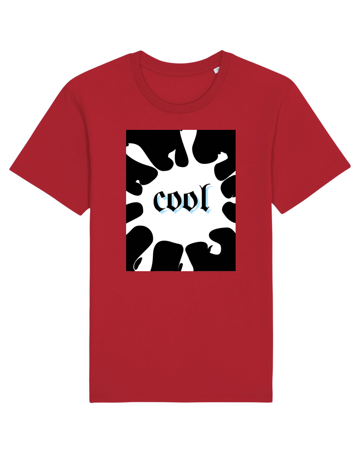Tricou mânecă scurtă Unisex Rocker Red