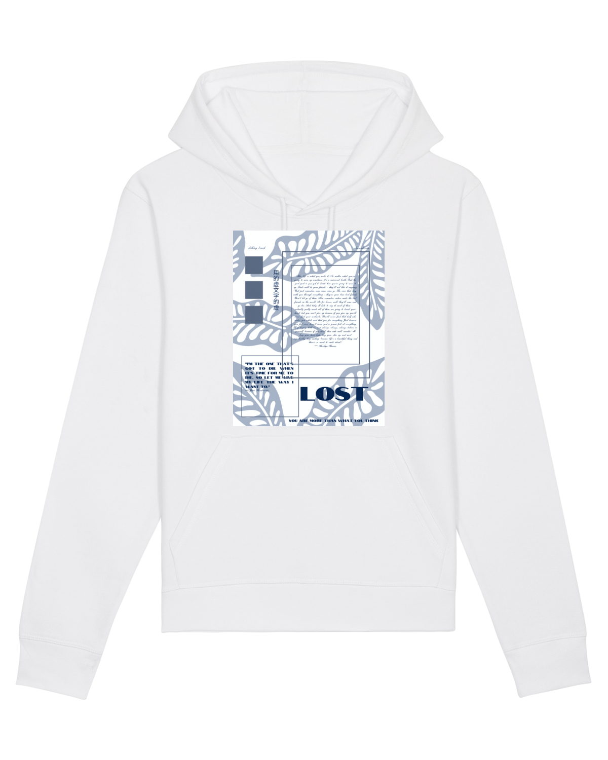 Hanorac Unisex Drummer White