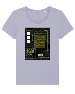 alecsander2 Tricou mânecă scurtă guler larg fitted Damă Expresser