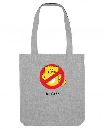 No Cats Heather Grey