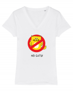 No Cats Tricou mânecă scurtă guler V Damă Evoker