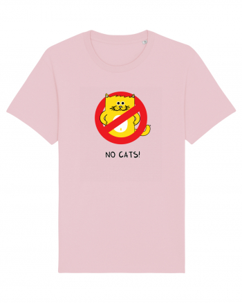 No Cats Cotton Pink