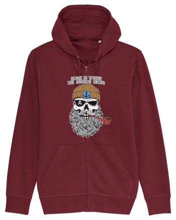 Home is where the anchor drops Burgundy
