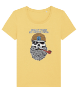 Home is where the anchor drops Tricou mânecă scurtă guler larg fitted Damă Expresser