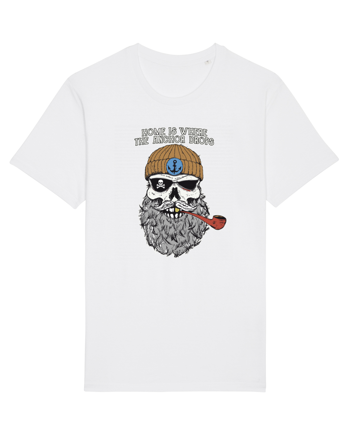 Tricou mânecă scurtă Unisex Rocker White