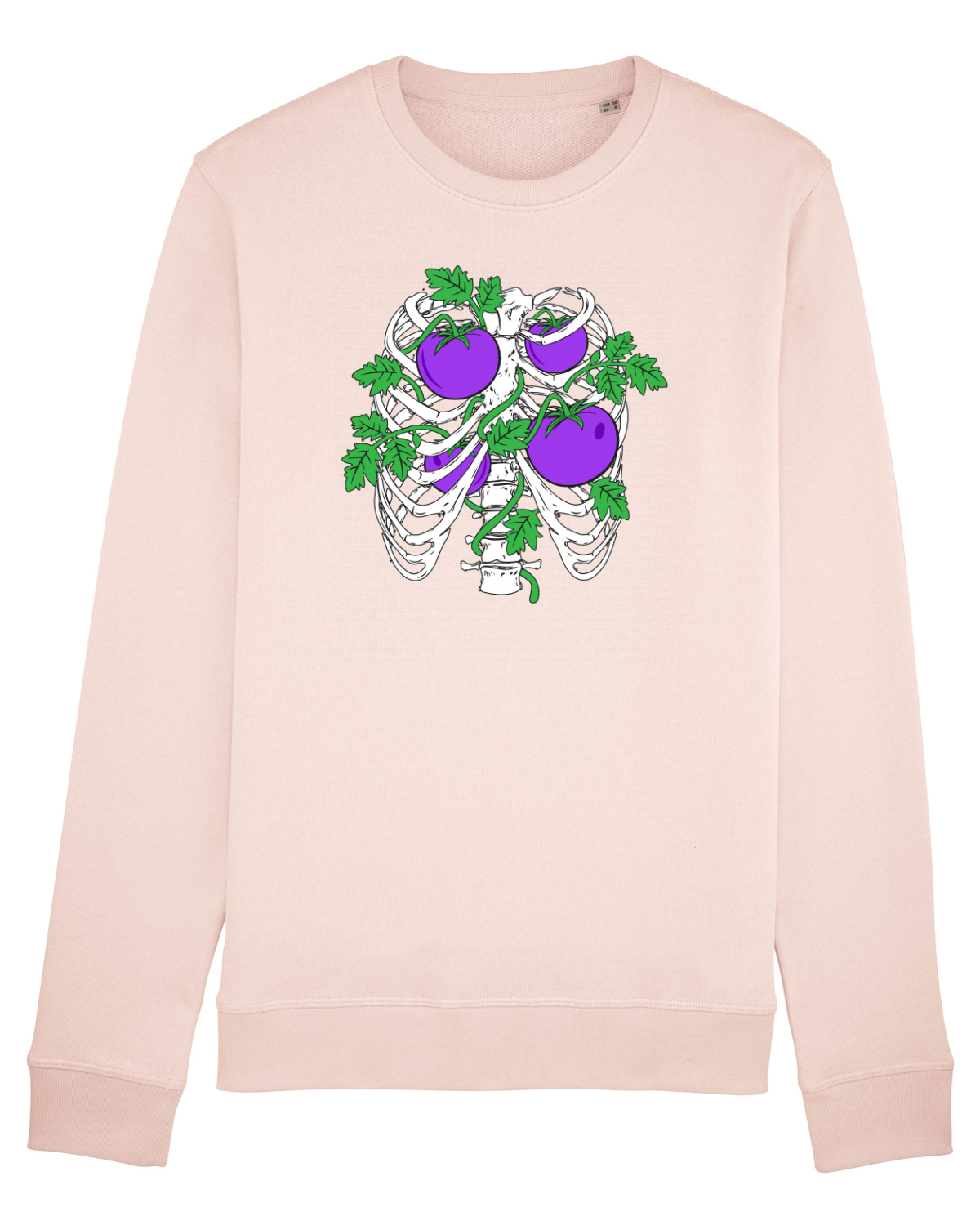 Bluză mânecă lungă Unisex Rise Candy Pink