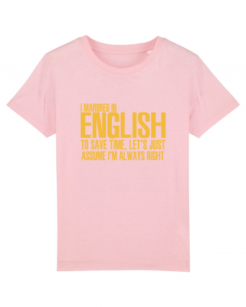 ENGLISH Cotton Pink