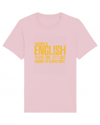 ENGLISH Cotton Pink