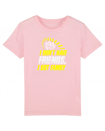 RACE CAR Cotton Pink