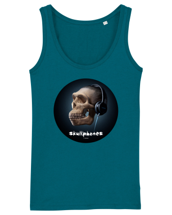 Craniu cu casti - skullphones 17 Ocean Depth