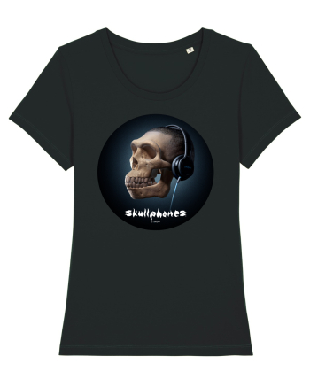 Craniu cu casti - skullphones 17 Black