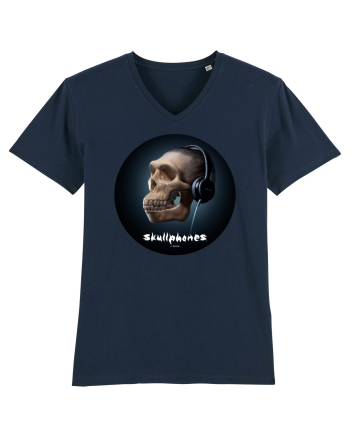 Craniu cu casti - skullphones 17 French Navy