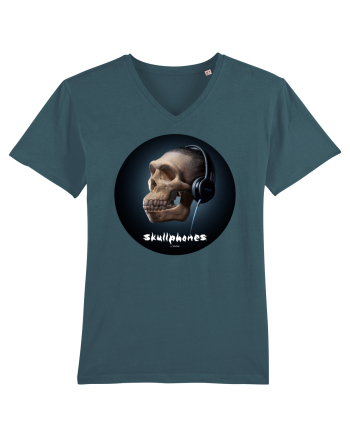 Craniu cu casti - skullphones 17 Stargazer