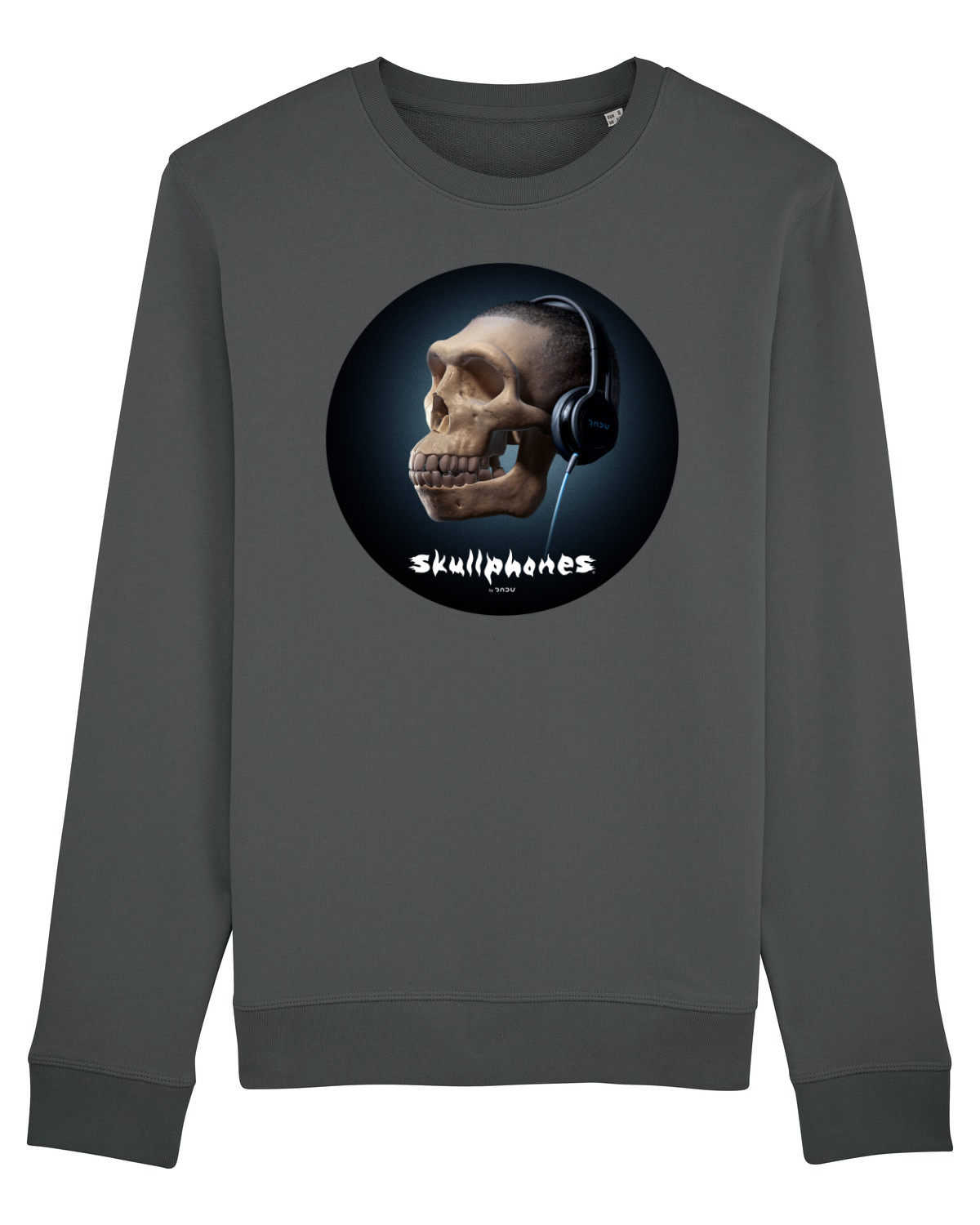 Bluză mânecă lungă Unisex Rise Anthracite