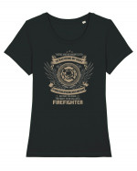 FIREFIGHTER Tricou mânecă scurtă guler larg fitted Damă Expresser