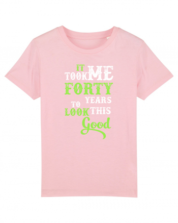 FORTY YEARS Cotton Pink