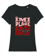 Îmi place ce-ți displace Tricou mânecă scurtă guler larg fitted Damă Expresser