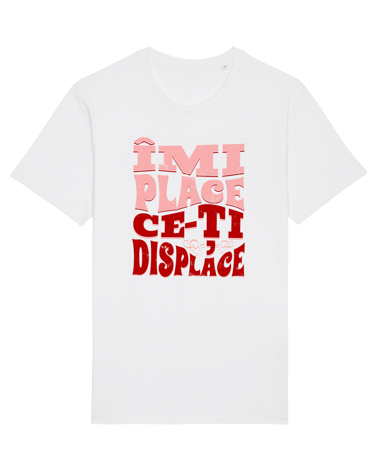 Tricou mânecă scurtă Unisex Rocker White