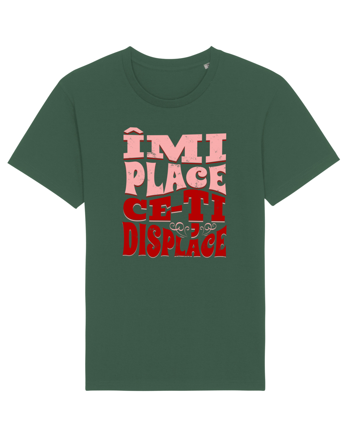 Tricou mânecă scurtă Unisex Rocker Bottle Green