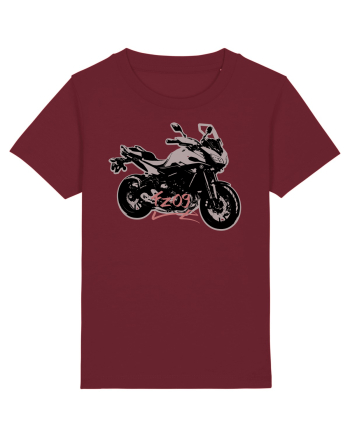 FZ-09 Motorcycle Burgundy