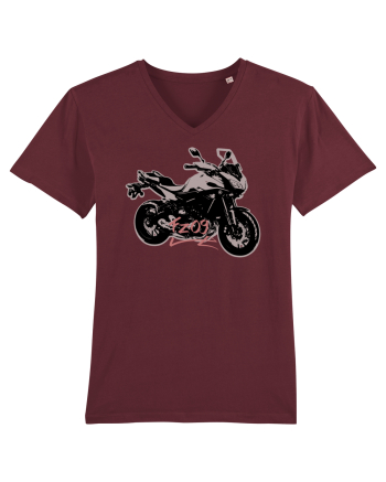 FZ-09 Motorcycle Burgundy
