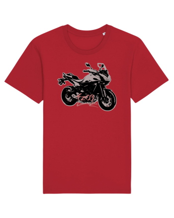 FZ-09 Motorcycle Red