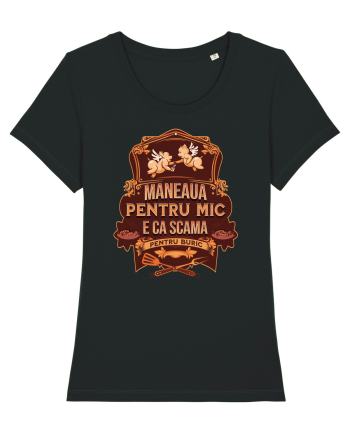 Maneaua pentru mic e ca scama pentru buric Black